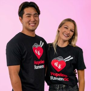 Ramen Danbo Valentine's Day T-shirt